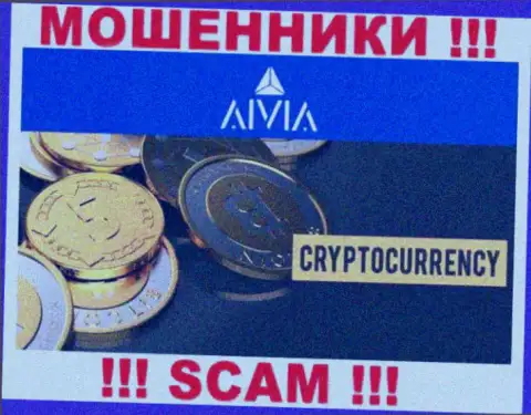Aivia, прокручивая свои делишки в области - Crypto trading, грабят наивных клиентов