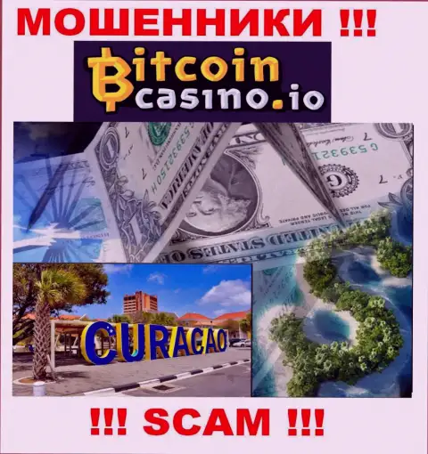 Bitcoin Casino беспрепятственно оставляют без денег, поскольку зарегистрированы на территории - Curacao