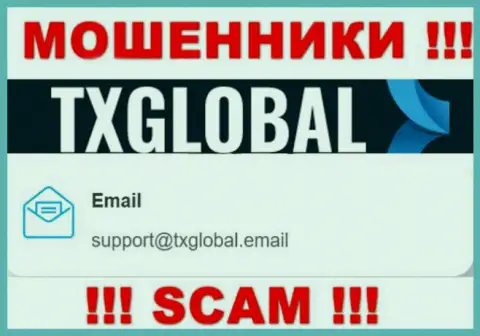 Не надо переписываться с мошенниками TXGlobal, и через их е-майл - обманщики