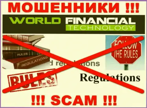 ВФТГлобал промышляют незаконно - у данных мошенников не имеется регулятора и лицензии, будьте крайне осторожны !!!