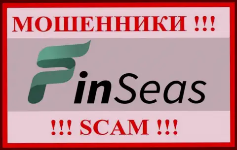 Логотип МОШЕННИКА Finseas Com