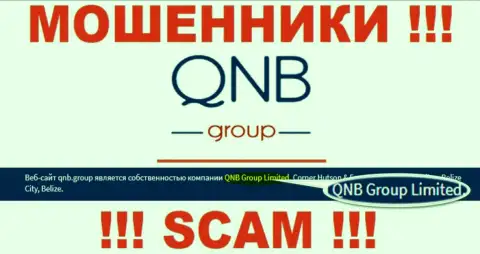 QNB Group Limited - это контора, которая владеет internet кидалами QNB Group