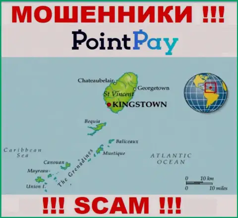 PointPay это шулера, их адрес регистрации на территории St. Vincent & the Grenadines