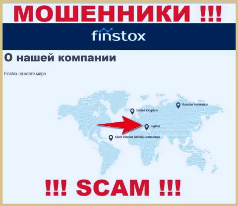 Finstox это internet обманщики, их адрес регистрации на территории Cyprus