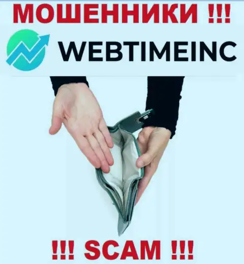 Компания WebTime Inc - это лохотрон !!! Не верьте их обещаниям