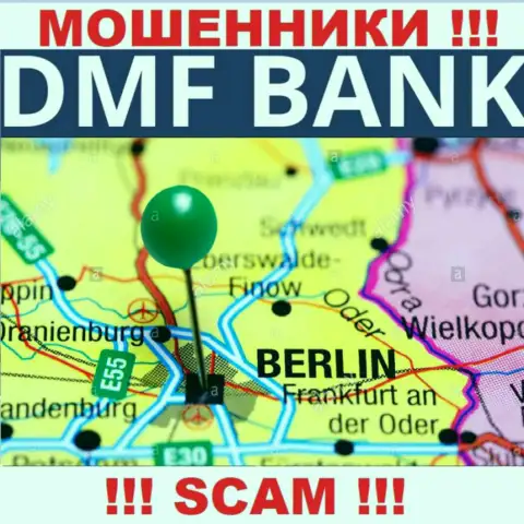На официальном интернет-портале ДМФ-Банк Ком одна только липа - достоверной информации об юрисдикции нет
