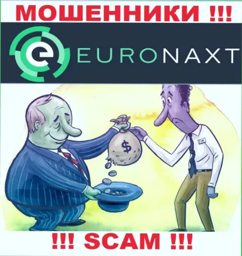 В брокерской конторе EuroNaxt Com обманным путем тянут дополнительные вложения