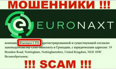 EuroNax принадлежит компании - ЕвроНакст Лтд