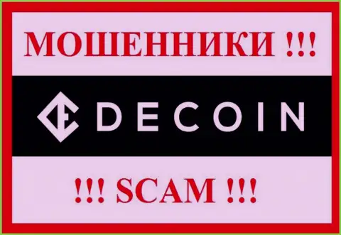 Логотип МОШЕННИКОВ ДеКоин