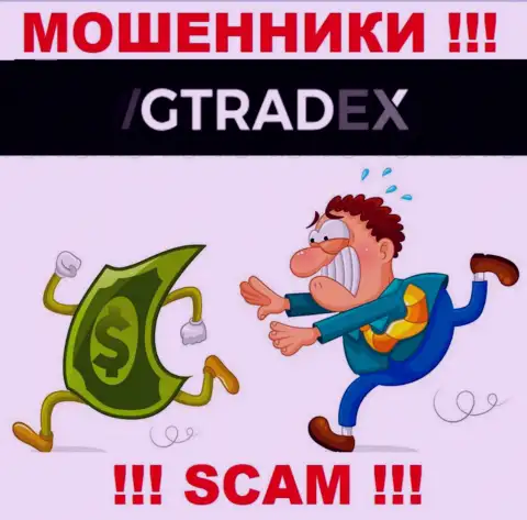 РИСКОВАННО сотрудничать с дилинговой конторой GTradex Net, указанные интернет махинаторы все время крадут финансовые средства игроков