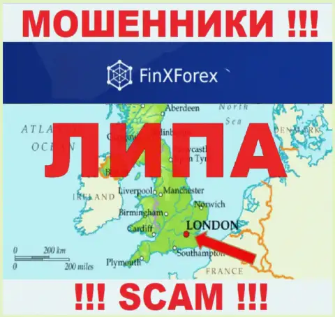 Ни слова правды относительно юрисдикции FinXForex на веб-сервисе организации нет - это разводилы