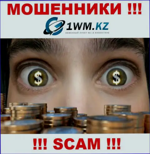На web-сервисе мошенников 1 ВМ Кз нет ни намека о регулирующем органе указанной компании !!!
