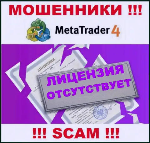 MetaTrader4 Com не получили разрешения на ведение своей деятельности - это МОШЕННИКИ